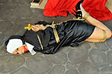Ashley Renee Bondage nun in strict hotgtied ropes and Red Ballgag